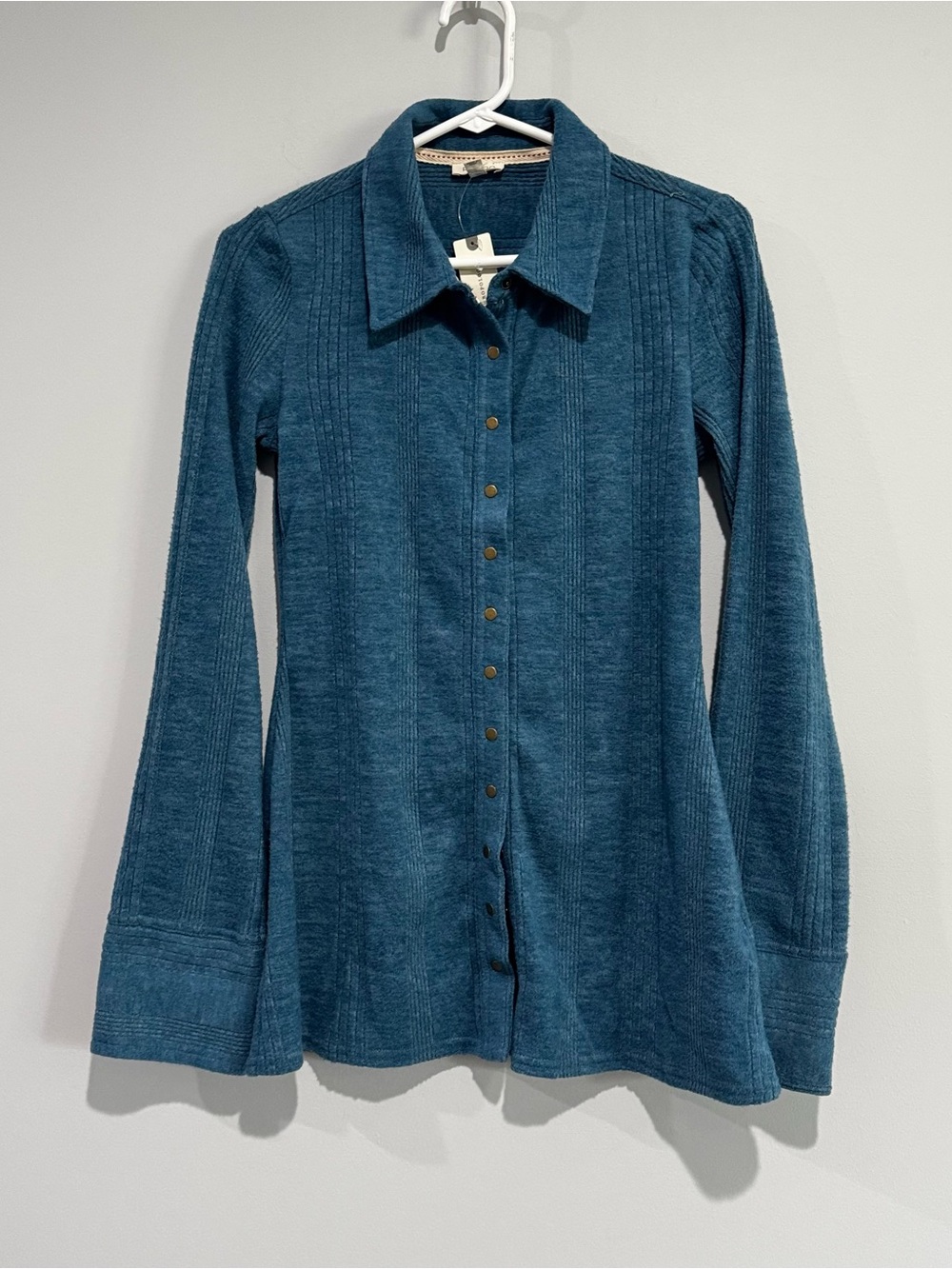 NWT Anthropologie pilcro brushed buttondown cardigan sweater size XS